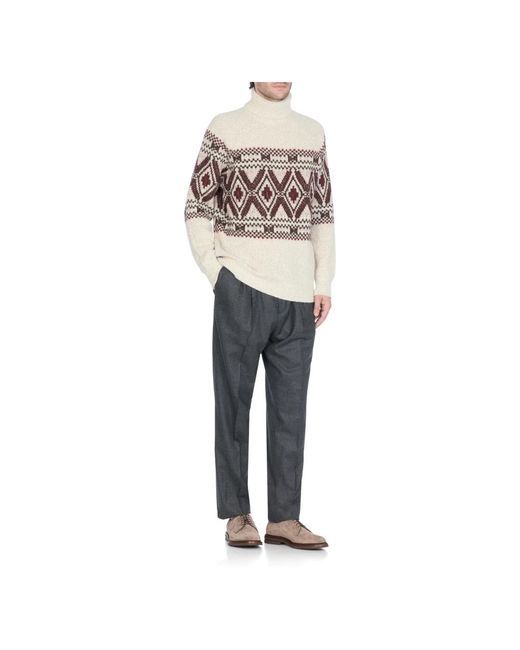 Turtlenecks Brunello Cucinelli pour homme en coloris Multicolor