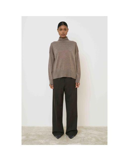 MEIMEIJ Black Dunkelbraune Hose
