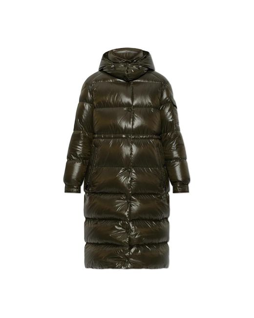 Down Coats Moncler en coloris Green