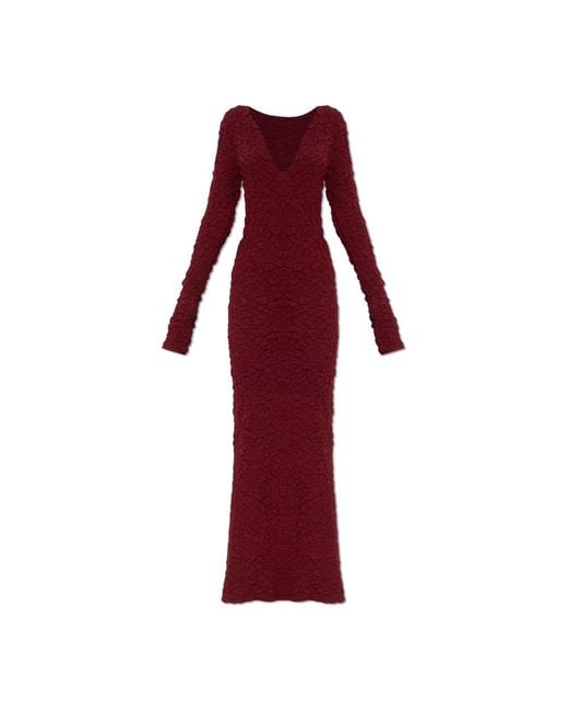 Maxi Dresses By Malene Birger de color Red