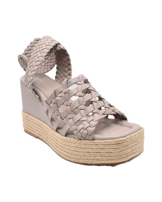 Paloma Barceló Gray Wedges