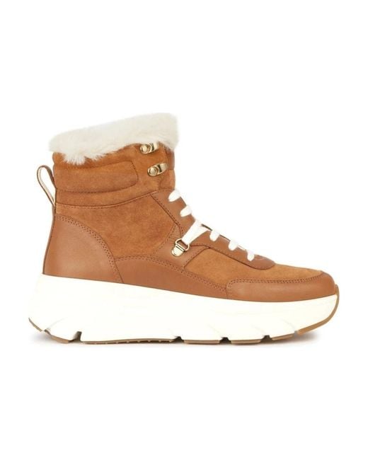 Geox Brown Winter Boots