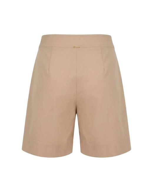 Twinset Natural Casual Shorts