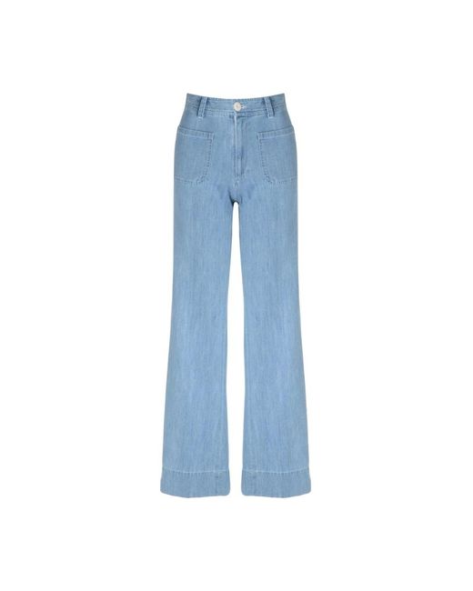 Jeans > flared jeans A.P.C. en coloris Blue