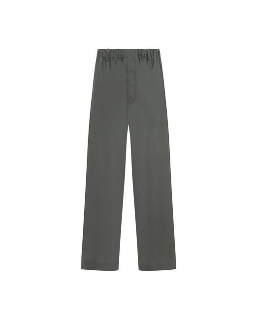 Wide trousers Lemaire de color Gray