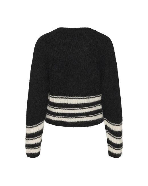 Karen By Simonsen Truien & Vesten ,Zwart ,Kbtot Cardigan in het Black