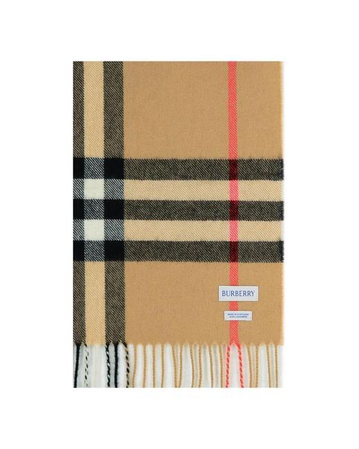 Burberry Natural Winter Scarves