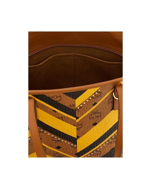 Tote Bags MCM en coloris Yellow