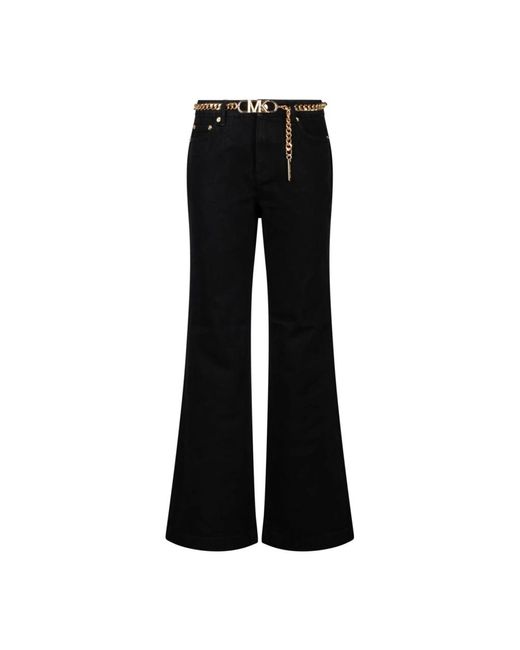 Michael Kors Black Wide Trousers