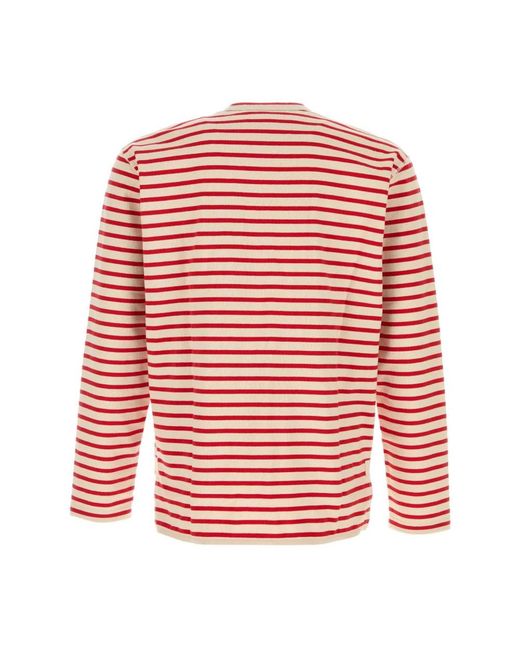 Junya Watanabe Red Long Sleeve Tops for men