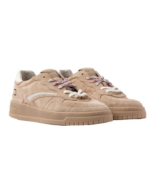 Date Brown Sneakers for men