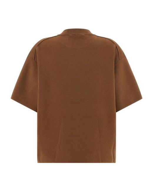 Max Mara Brown Amici Pullover