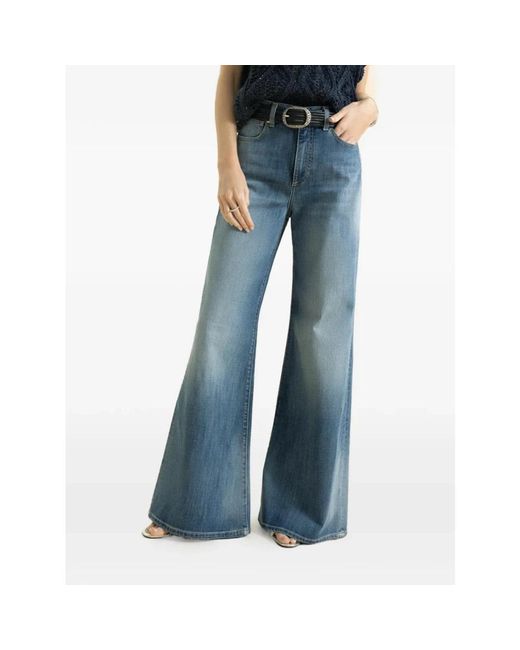 Eleventy Blue Flared Jeans