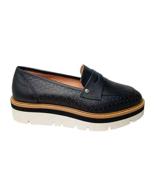 Pollini Blue Loafers