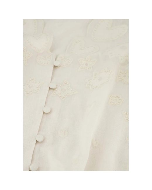 FABIENNE CHAPOT Overhemden ,Rani Blouse in het White