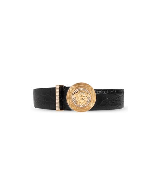 Belts di Versace in Black