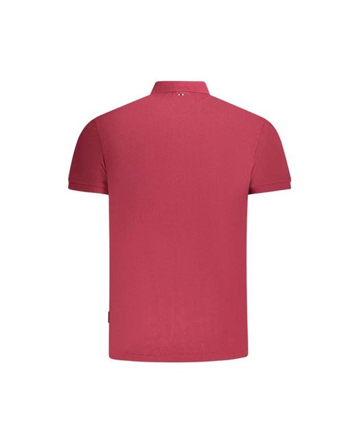 Napapijri Red Polo Shirts for men