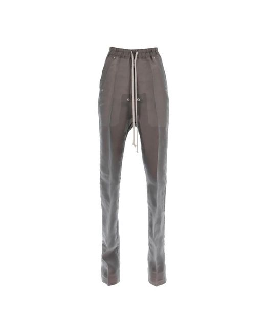 Wide trousers Rick Owens de color Gray
