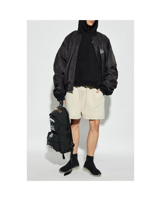 Hoodies Balenciaga de hombre de color Black
