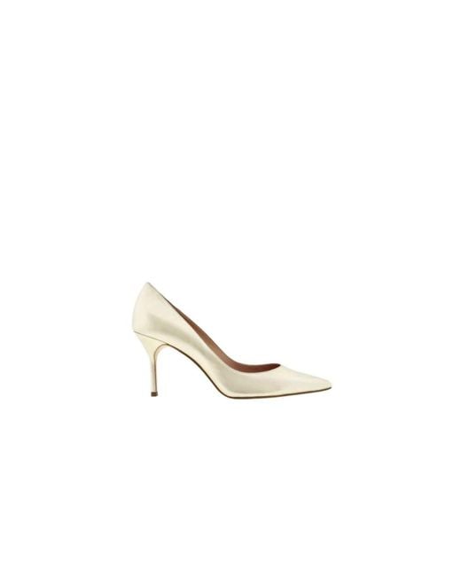 Carolina Herrera Metallic Pumps