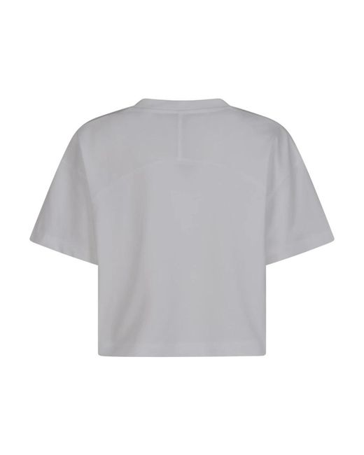 Casablanca White Cotton T-Shirt With Logo
