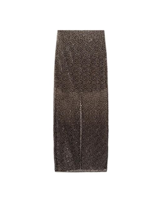 ROTATE BIRGER CHRISTENSEN Brown Maxi Skirts