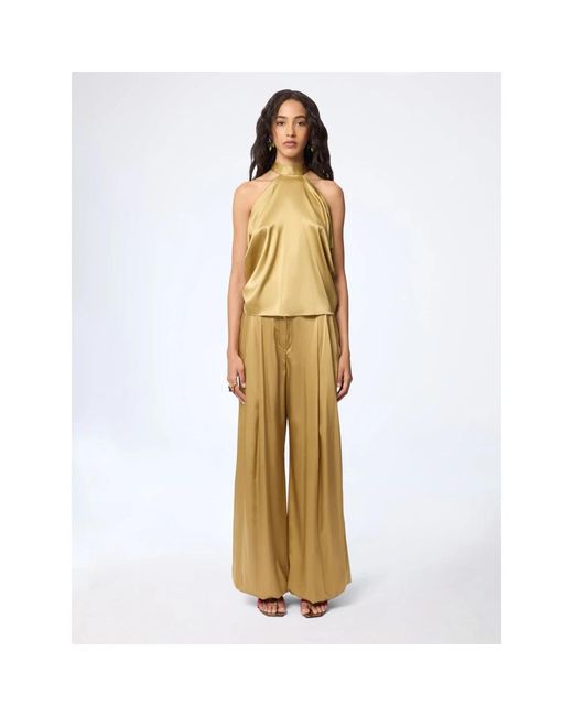 Nina Ricci Yellow Sleeveless Tops