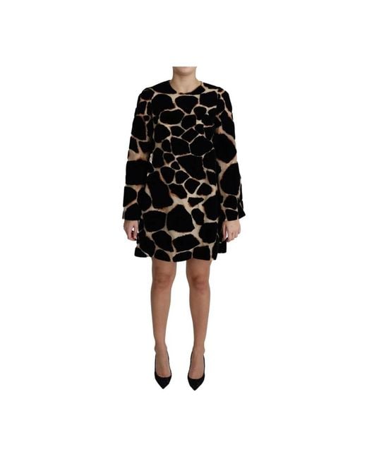 Dolce & Gabbana Black Short Dresses