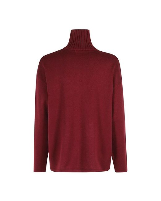 Turtlenecks di Moschino in Red