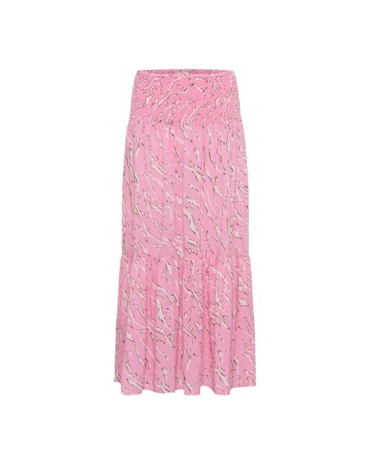 Kaffe Rokken ,Roze ,Maxi Skirts in het Pink