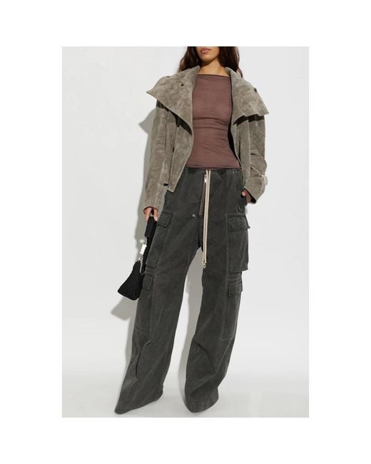 Rick Owens Ls T in het Brown