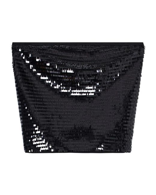 ARMANI EXCHANGE Black Sleeveless Tops