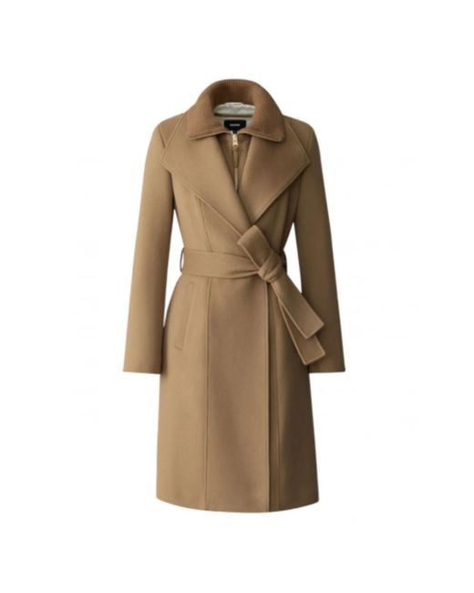 Mackage Natural Belted Coats