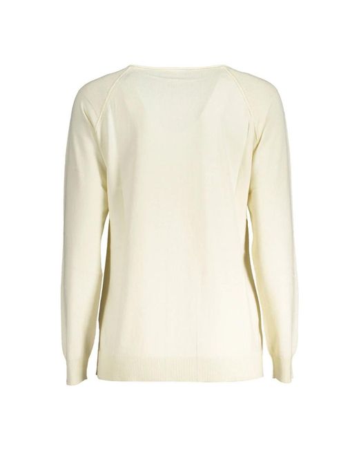 North Sails Round-Neck Knitwear in het Natural