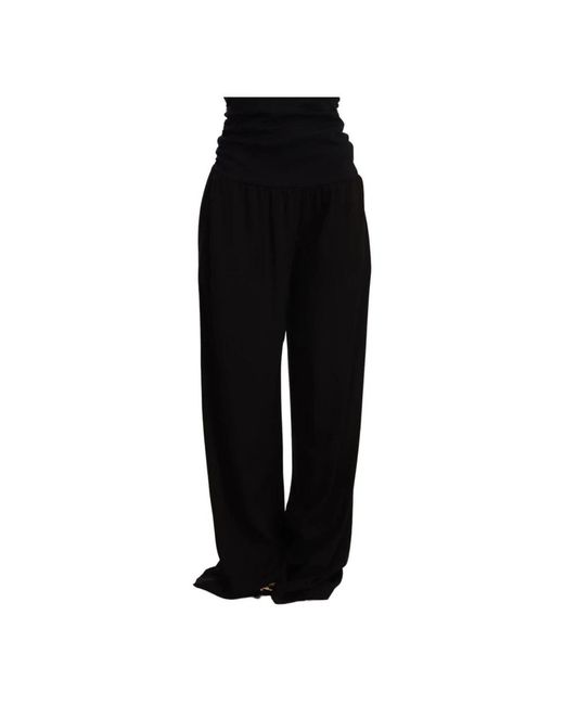 Trousers > wide trousers Gianfranco Ferré en coloris Black