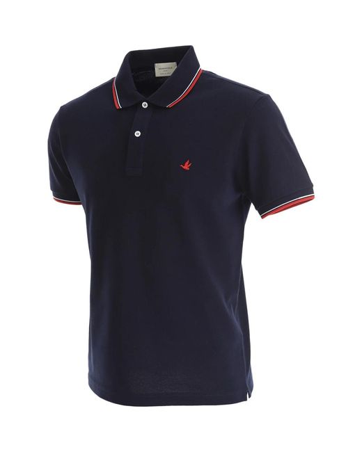 Brooksfield Blue Polo Shirts for men