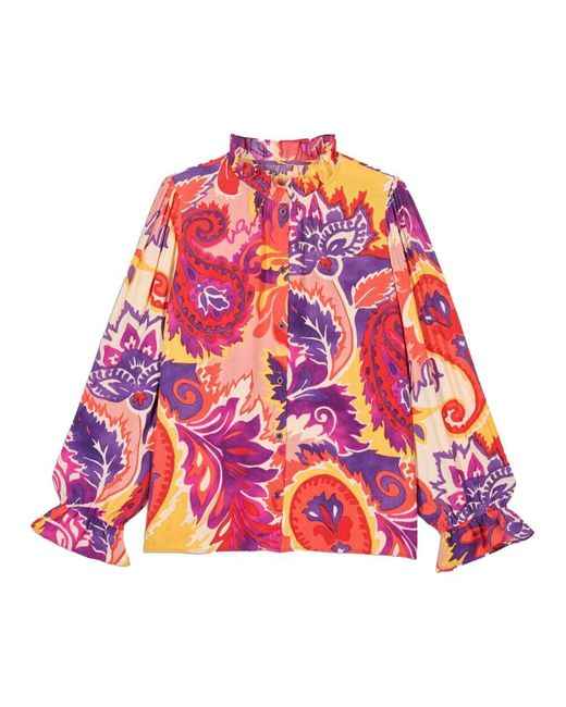 Ba&sh Red Natsy stilvolles kleid