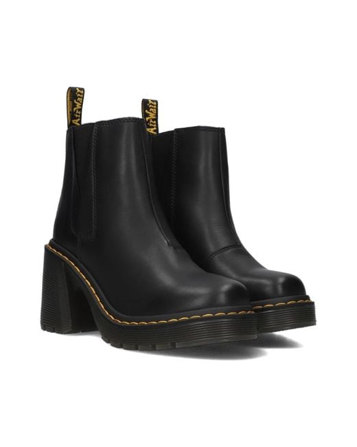 Dr. Martens Black Heeled Boots