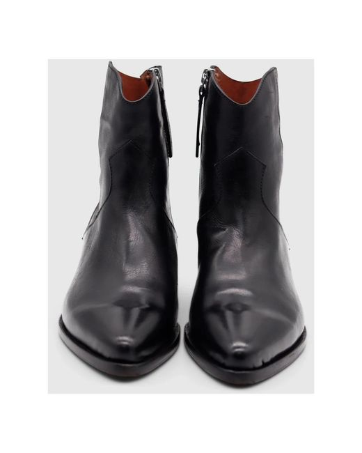 Elia Maurizi Black Cowboy Boots