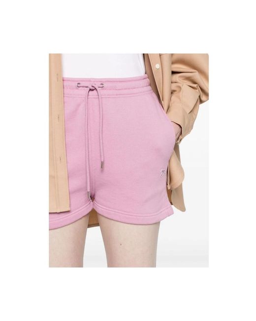 Maison Kitsuné Pink Casual shorts