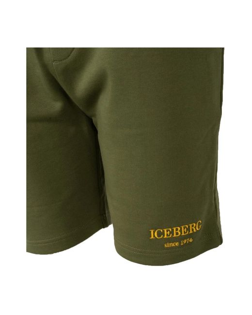 Iceberg Shorts in Green für Herren