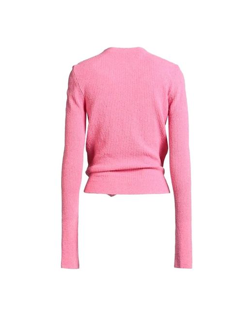 Cardigans Jacquemus en coloris Pink