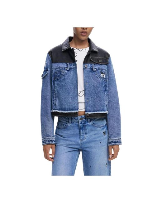 Denim Jackets di Desigual in Blue
