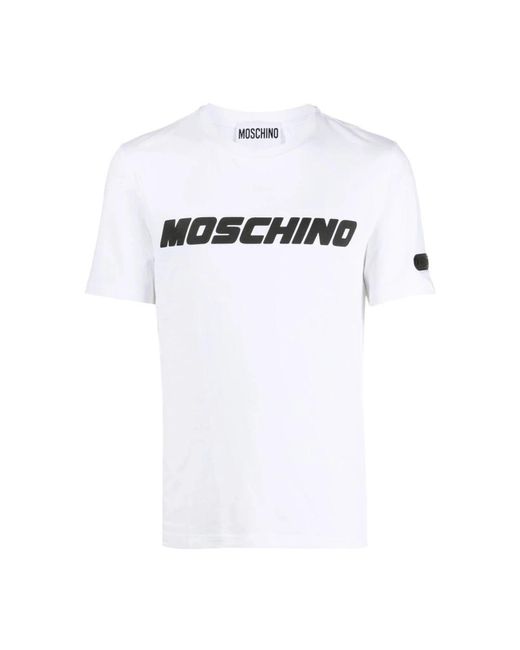 Moschino White T-Shirts for men