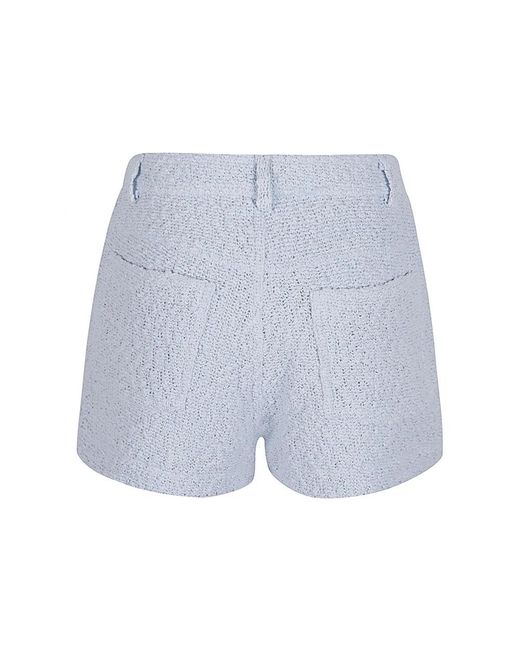 IRO Blue Short Shorts