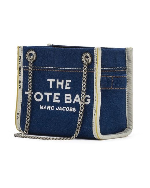 Marc Jacobs Blue Tote Bags