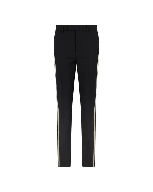 Philosophy Di Lorenzo Serafini Black Slim-Fit Trousers