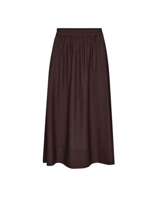 co'couture Brown Midi Skirts