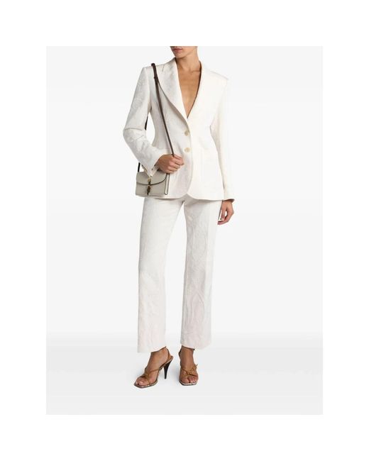 Etro White Blazers