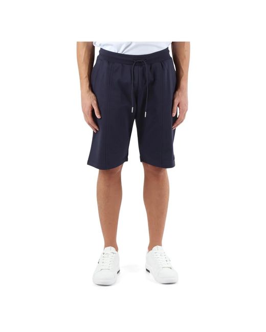 Sport collection: pantaloncini sportivi in misto cotone di Antony Morato in Blue da Uomo